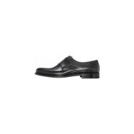 Costo Shoes CS1365 Siyah Dana Derisi Üst Kalite Büyük Numara Rahat Geniş Kalıp Erkek Klasik Ayakkabı