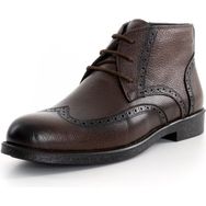Costo Shoes CS202 Kahve Dana Derisi Sıcak Astarlı Rahat Şık Taban Büyük Numara Erkek Bot