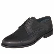 Costo Shoes CS6552 Siyah Deri Büyük Numara Erkek Ayakkabı
