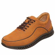 Costo Shoes GG1318 Tarçın Dana Nubuk Kauçuk Taban Rahat Geniş Kalıp Büyük Numara 4 Mevsim Erkek Ayakkabısı