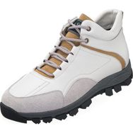 Costo Shoes GG1406 Beyaz Trekking Taban Büyük Numara Erkek Deri Bot