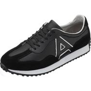 Costo Shoes GG18 Siyah Deri Termo Taban ve Rahat Geniş Kalıp Süet Erkek Deri Spor Ayakkabı