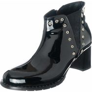 Costo Shoes K268-1 Siyah Rugan Kadın Bot