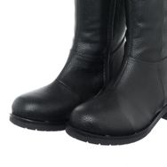 Costo Shoes K341 Siyah Üst Kalite Geniş Kalıp Kadın Çizme