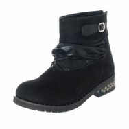 Costo Shoes K358-1 Siyah Süet Kadın Bot
