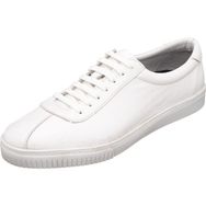 Costo Shoes Kaan-05 Beyaz Dana Derisi Büyük Numara Rahat Geniş Kalıp Şık Yeni Sezon Deri Erkek Spor Ayakkabı