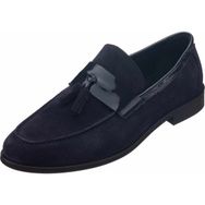Costo Shoes KD0696 Lacivert Süet Neolit Taban Üst Kalite Deri Büyük Numara Erkek Ayakkabı