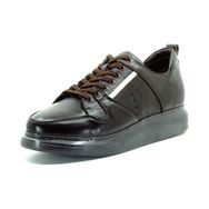Costo Shoes KZ4113 45-46-47-48-49-50 Kahve Büyük Numara Dana Derisi Rahat Geniş Kalıp Erkek Spor Ayakkabı