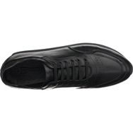 Costo Shoes YC2023 Siyah Deri Rahat Hafif Taban Geniş Kalıp Yeni Sezon Erkek Spor Ayakkabı