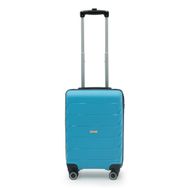Cotpoly Home Copella 55 cm Mavi PP Polipropilen Kırılmaz Kabin Boy Valiz