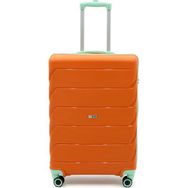 Cotpoly Home Copella PP Polipropilen Kırılmaz Büyük Boy 75 cm Turuncu Valiz
