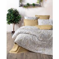 Cotton Box Bohem Najva Hardal Tek Kişilik Nevresim Takımı