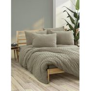 Cotton Box Crepe Penye Vizon Lastikli Çift Kişilik Çarşaflı Nevresim Takımı