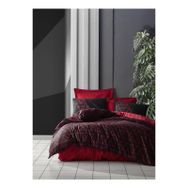 Cotton Box Dark Tek Kişilik Shadow Bordo Nevresim Takımı