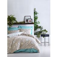 Cotton Box Dotted Turkuaz Nevresim Takımı Çift Kişilik