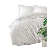Cotton Box Elegant Beyaz Saten Çift Kişilik Nevresim Takımı