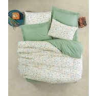 Cotton Box Lola Yeşil Petite Çift Kişilik Nevresim Takımı