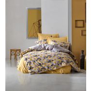 Cotton Box Minimal Elon Sarı Çift Kişilik 240x260 cm Nevresim Takımı
