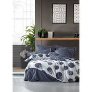 Cotton Box Modern Tek Kişilik Orva Indigo Nevresim Takımı