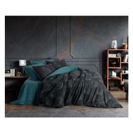 Cotton Box Noche Petrol Dark Tek Kişilik 160x220 cm Nevresim Takımı
