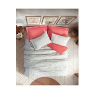 Cotton Box Petite Çift Kişilik Messy Mercan Nevresim Takımı