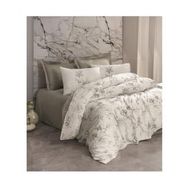 Cotton Box Saten Çift Kişilik Florid Vizon 200x220 cm Nevresim Takımı