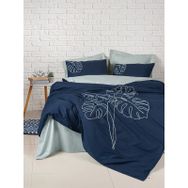 Cotton Box Silva Mint Nakışlı Ranforce Çift Kişilik Nevresim Takımı