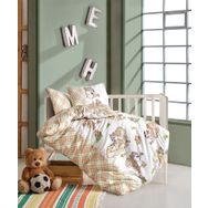 Cotton Box Sincaplar Oranj Bebek Nevresim Takımı