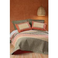 Cotton Box Tuwa Ethnic Kiremit Çift Kişilik Nevresim Takımı