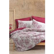 Cotton Box Vilda Bordo Dual Çift Kişilik Nevresim Takımı