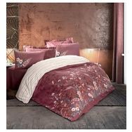 Cotton Box Vina Bordo Feminen Tek Kişilik Nevresim Takımı