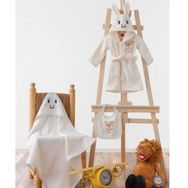 Cotton Box Zürafa Krem Bebek Bornoz Seti