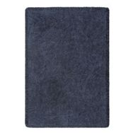 Cotton Halı Rustik RS01 120x180 cm Blue Dört Tarafı Saçaklı Pamuklu Yıkanabilir Kilim