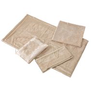 Cotton House 5 Parça Güpürlü Cappuccino Seccade Takımı