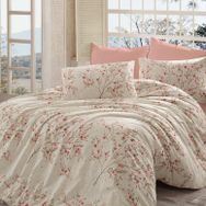 Cotton Life Mina Krem Tek Kişilik Nevresim Takımı