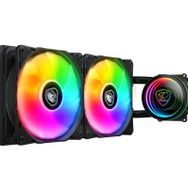 Cougar CGR-PSDELRGB-B-240 Poseidon Elite 240 Siyah 2x12 cm Fan Sıvı Soğutucu