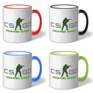 Counter Strike Cs Go Logo Kupa Bardak