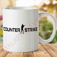 Counter Strike Transparent Baskılı Kupa Bardak
