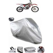Coverplus Apachi 4V Cross Gri Arka Çanta Uyumlu Su Geçirmez Motosiklet Brandası
