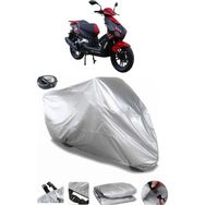 Coverplus Apachi XRS Gri Arka Çanta Uyumlu Su Geçirmez Motosiklet Brandası