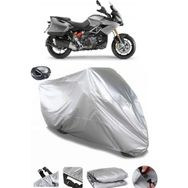Coverplus Aprilia Caponord 1200 Rally Gri Arka Çanta Uyumlu Su Geçirmez Motosiklet Brandası