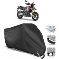 Coverplus Aprilia Dorsoduro Siyah Motosiklet Branda