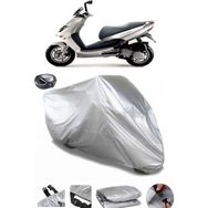 Coverplus Aprilia Leonardo 150 Gri Arka Çanta Uyumlu Su Geçirmez Motosiklet Brandası