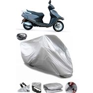 Coverplus Arora Alfa 110 Gri Arka Çanta Uyumlu Su Geçirmez Motosiklet Brandası