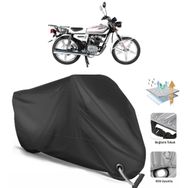 Coverplus Arora AR 100-8 Klasik Çelik Siyah Motosiklet Branda