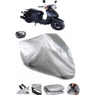 Coverplus Arora AR 50-20 Today Gri Arka Çanta Uyumlu Su Geçirmez Motosiklet Brandası