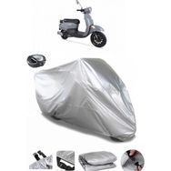 Coverplus Arora Dazzle 50 Gri Arka Çanta Uyumlu Su Geçirmez Motosiklet Brandası