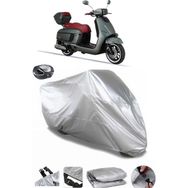 Coverplus Arora Mojito Pro S Gri Arka Çanta Uyumlu Su Geçirmez Motosiklet Brandası