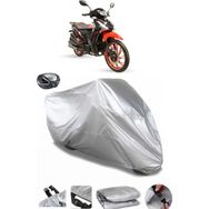 Coverplus Arora Smart 50 Gri Arka Çanta Uyumlu Su Geçirmez Motosiklet Brandası