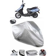 Coverplus Arora Vesta 50 Gri Arka Çanta Uyumlu Su Geçirmez Motosiklet Brandası